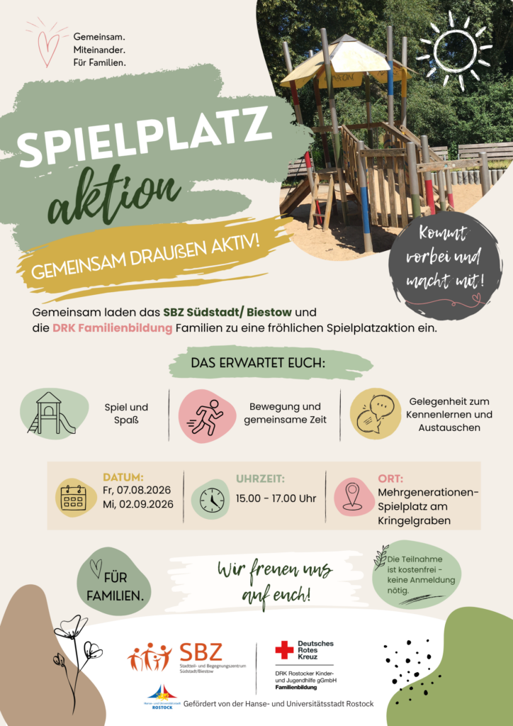 Flyer Spielplatzaktion