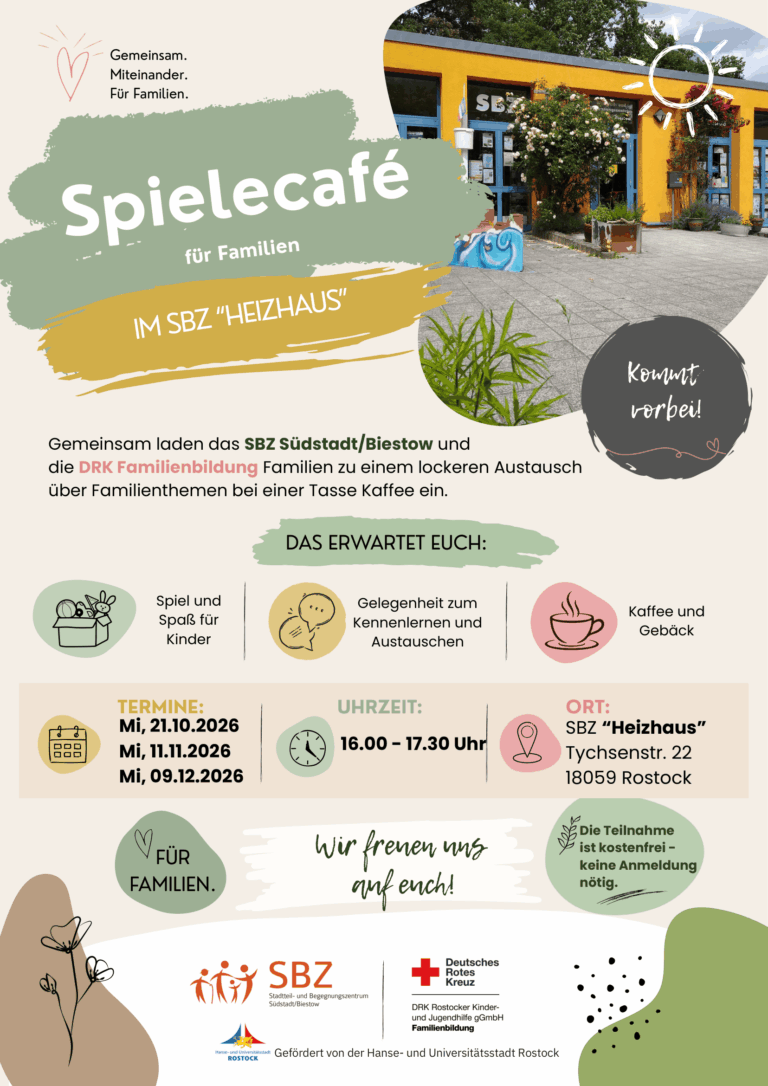 Plakat Spielecafé