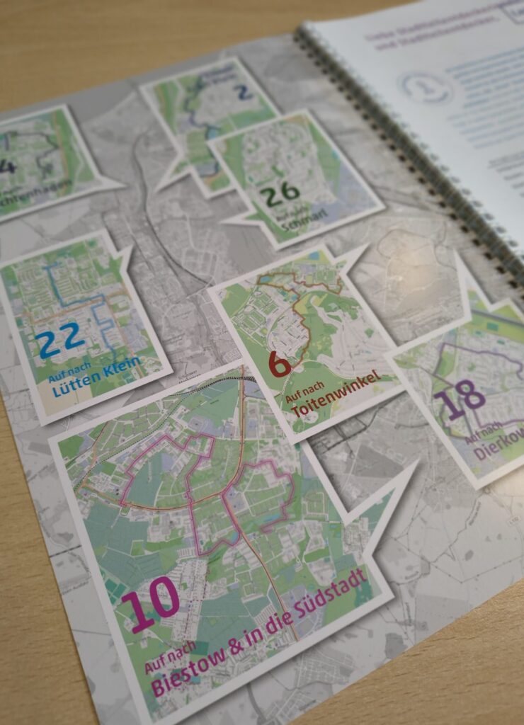 Inhaltsverzeichnis Heft Stadtteilrouten