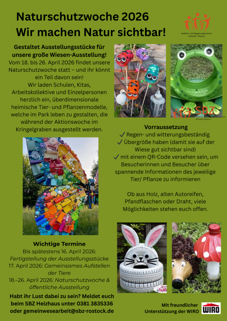 Plakat Naturschutzwoche 2026